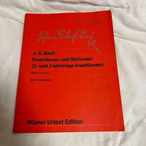 J.S.バッハ インベンションとシンフォニア 楽譜