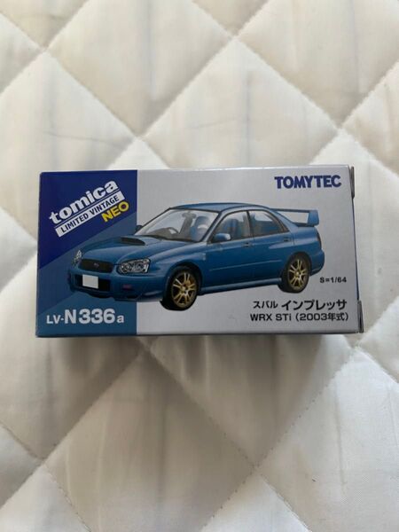 トミカ リミテッド ヴィンテージ ネオ スバル インプレッサ WRX STi 2003年式 LV-N336a