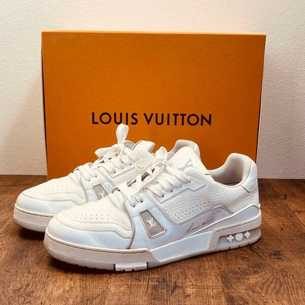 LOUIS VUITTON ルイヴィトン LVトレイナー・ライン スニーカー メンズ 8.5/27cm