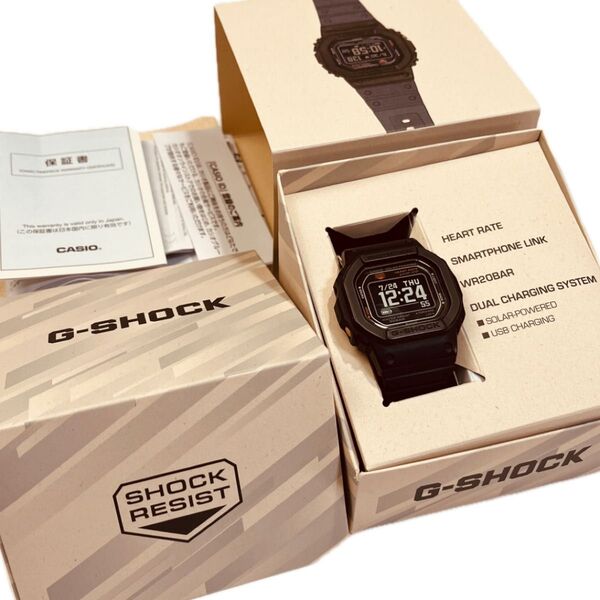 極美品 カシオ ジーショック 正規品 DW-H5600-1JR CASIO G- G-SHOCK 腕時計 デジタル BLK