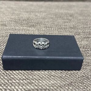 Royal order ロイヤルオーダー HEART BAND 9号 シルバー925 リング メンズ ピンキー