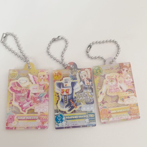 アイカツ アクリルチャーム ガシャポン いちご ユリカ おとめ