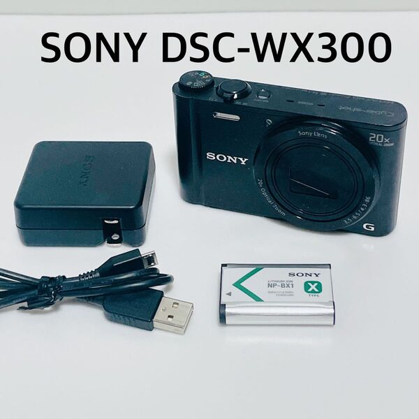 訳あり SONY DSC-WX300 コンパクトデジタルカメラ サイバーショット ソニー