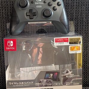 HORI ワイヤレスホリパッド for Nintendo Switch グレー