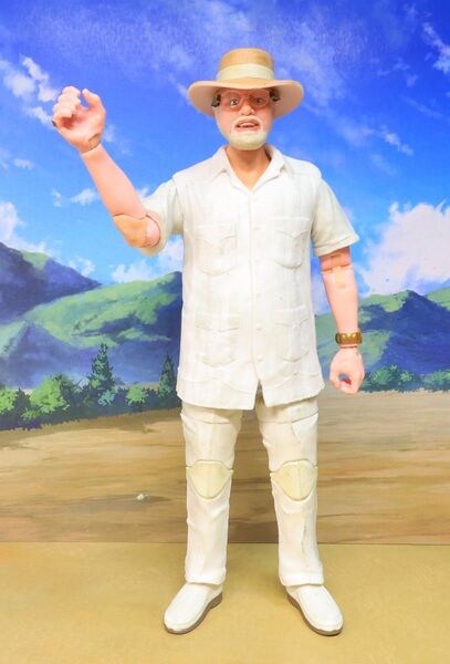 マテル ジュラシックワールド(JURASSIC WORLD)アンバーコレクション★ジョン・ハモンド【中古】