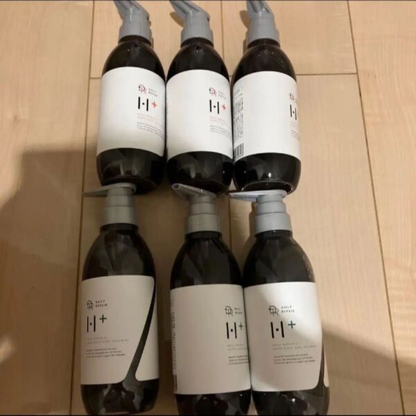DRH+ DAILY REPAIR H+ エイジングスカルプケア シャンプー 400ml トリートメント 390g 計6点