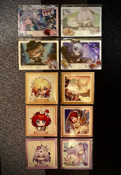 崩壊スターレイル × ローソン オリジナルクリアカードオリジナルマグネットセット