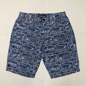 REYN SPOONER レインスプーナー 総柄 ハーフパンツ ショーツ M