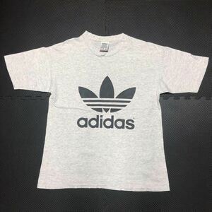 Adidas アディダス 90's USA製 トレフォイル 半袖 Tシャツ M