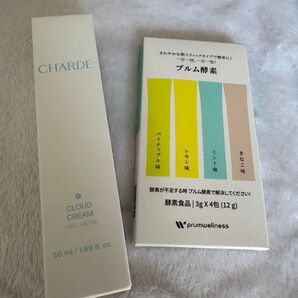 CLOUD CREAM CHARDE プルム酵素 韓国 エイジング フェイス クリーム ハリ ツヤ 美肌 シミ くすみ ケア