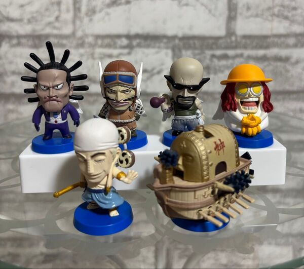 ワンピース アニキャラヒーローズ マクシム エネル 四神官 セット