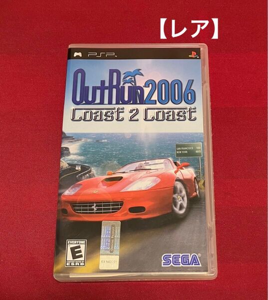 レア【PSP】アウトラン2006 Coast 2 Coast OUTRUN セガ 北米版