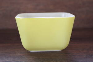  beautiful goods V Pyrex Pyrex lime yellow color lif ref ref Rige letter -lif ridge letter -S size cover none ②