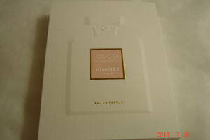 未使用新品COCO　　CHANELムエット（紙製）３枚