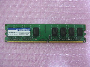 SILICON POWER (SP002GBLRU800S02) PC2-6400 (DDR2-800) 2GB ★純正品★