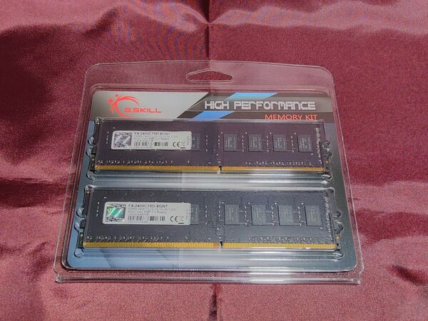 G.SKILL DDR4メモリ 8GB(4GB×2枚)