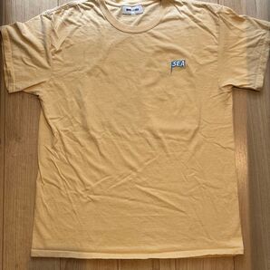 windandsea 刺繍&プリント tシャツ イエロー L