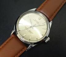 アンティーク ROLEX ロレックス オイスター パーペチュアル 1002 シルバー文字盤 メンズサイズ 自動巻 1966年頃製造 本物_画像1