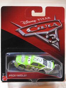 [ unopened ] Mattel The Cars 3 yellowtail k yard re-/ BRICK YARDLEY[ Disney *piksa-]