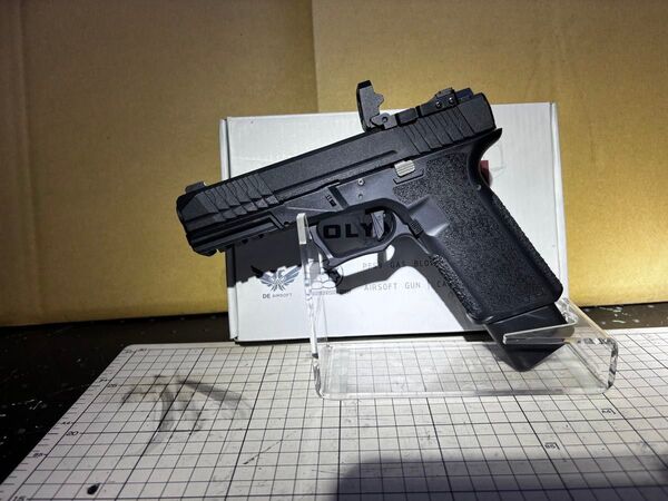 ガスガン ガスブローバック エアガン G17パクリ Double Eagle JDG P80 PFS9 DE JPバージョン
