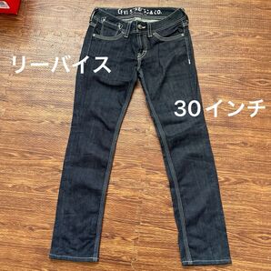 リーバイス デニムパンツ インディゴ ストレート 30インチ