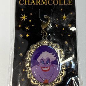 稀少!販売終了品!ディズニー チャムコレ アースラ ファスナートップ メタルチャーム チャーム