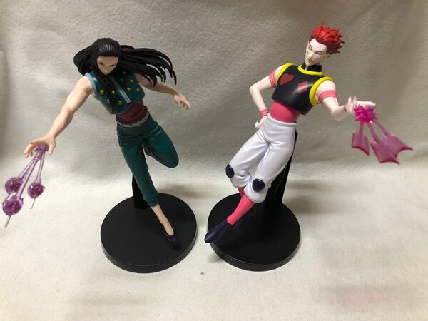 HUNTER×HUNTER VIBRATION STARS ヒソカ イルミ 2体セット ハンターハンター フィギュア
