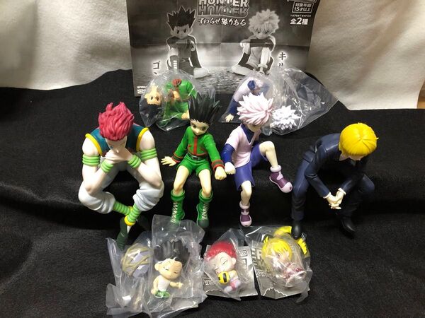HUNTER×HUNTER ぬーどるストッパー ゴン キルア クラピカ ヒソカ すわらせ隊 ハンターハンター フィギュア