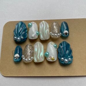 マーメイドネイル ネイルチップ