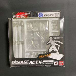 【傷あり】魂STAGE ACT.4 for Humanoid クリア 3セット SHFiguarts S H Figuarts