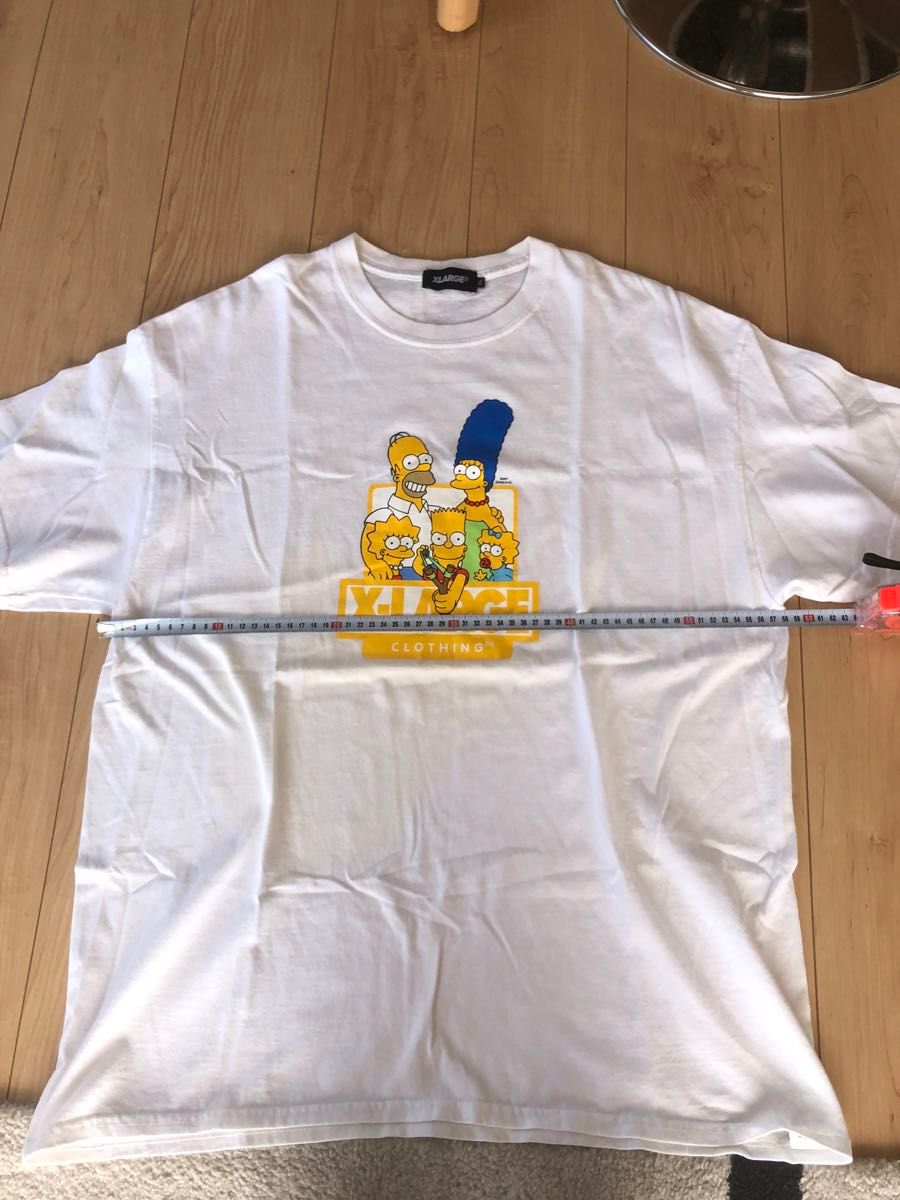 X-LARGE シンプソンズ 半袖Tシャツ XL