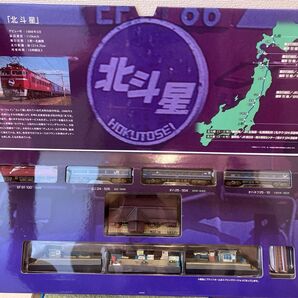 【ストラクチャー秀逸!用途多彩!】マイクロ ゲージSTARTER BOX 北斗星ブルートレイン 駅舎・ホーム・レール付 機関車不動
