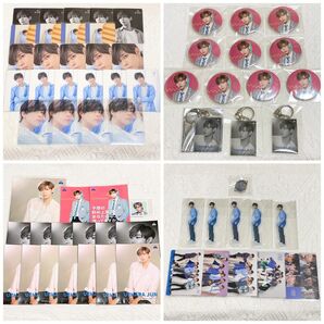 ORβIT JUNE 上原潤 トレカ アクスタキーホルダー 缶バッジ ファミマプリント 生写真 等 まとめ売り セット