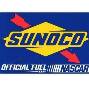 【SUNOCO】レーシング ステッカー 耐水性加工 /アメリカン雑貨/ガレージ