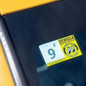 再入荷!!【MOONEYES】2023年7月3日以降 MOONEYES JCI ステッカー/車検/点検ステッカー