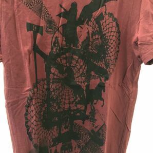 美品H&M プリントTシャツ/エイチアンドエム カットソー Teeの画像2