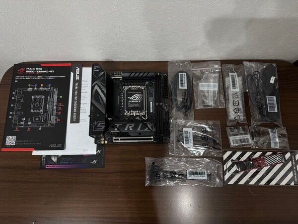 ASUS ROG STRIX B860-I GAMING WIFI 動作確認済み