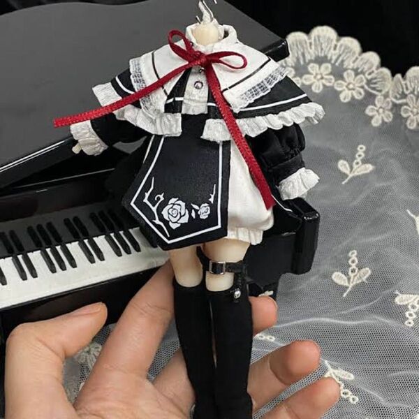 次元界TOY社 Nyssa ニサ バラ聖域 1/12スケールドール用 衣装 服 セット ボニバニ 気象星語