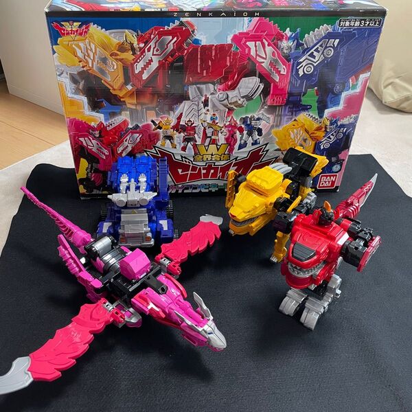 完品ゼンカイジャー W全界合体 DXゼンカイオー ゼンカイコンビネーションセット