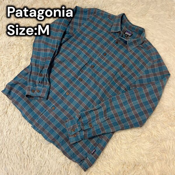 07s Patagonia オーガニックコットン 麻 ヘンプ チェックシャツ 夏 涼しい 自然素材 高級 メンズ カジュアル