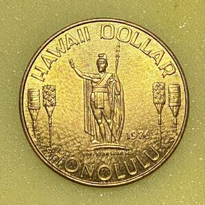 古銭 アメリカ ハワイ ハワイダラー トークン 記念硬貨 雑貨 メダル コイン 1976年☆