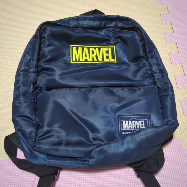 MARVEL ネイビー リュック 子供用 キッズ マーベル カバン 通園バッグ リュックサック