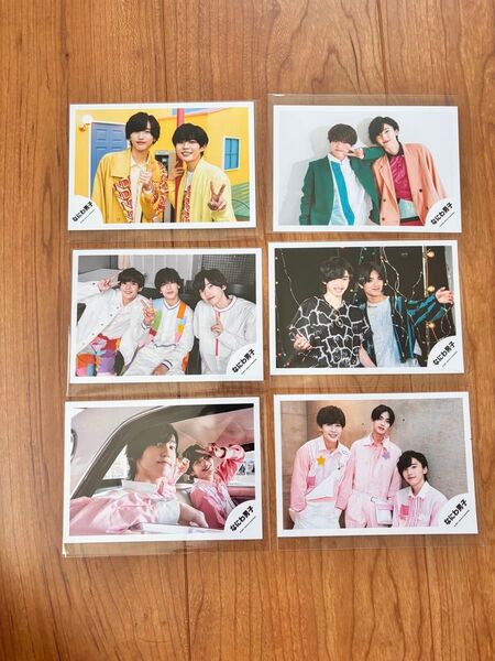 ジャニーズ 公式 ジャニーズショップ なにわ男子 道枝駿佑 高橋恭平 長尾謙杜 公式写真