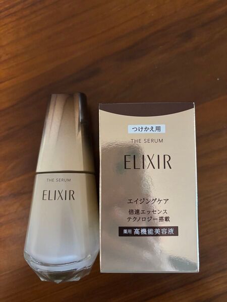 エリクシール ザセラムaa 50ml 美容液 本体+付け替え