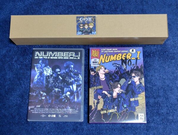 《2形態まとめ買い特典付》「Number_i LIVE TOUR 2024 No.Ⅰ」初回生産限定盤・通常盤