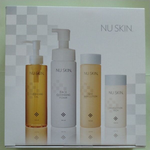 【未使用品】NU SKIN ニュースキン☆ 肌づくりケアトライアルセット クレンジングオイル クレンジングフォーム ローション