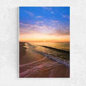 A4サイズ 送料無料 インテリアポスター アート作品 写真 素敵 キレイ 可愛い ポスターインテリア 海のインテリア 海のポスター