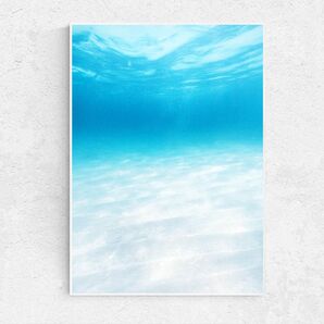 A4サイズ 送料無料 インテリアポスター アート作品 写真 素敵 キレイ 可愛い ポスターインテリア 海のポスター