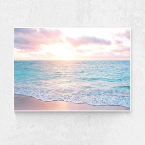 A4サイズ 送料無料 インテリアポスター アート作品 写真 素敵 キレイ 可愛い ポスターインテリア 海のインテリア