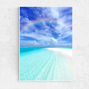 A4サイズ 送料無料 インテリアポスター アート作品 写真 素敵 キレイ 可愛い ポスターインテリア 海のインテリア